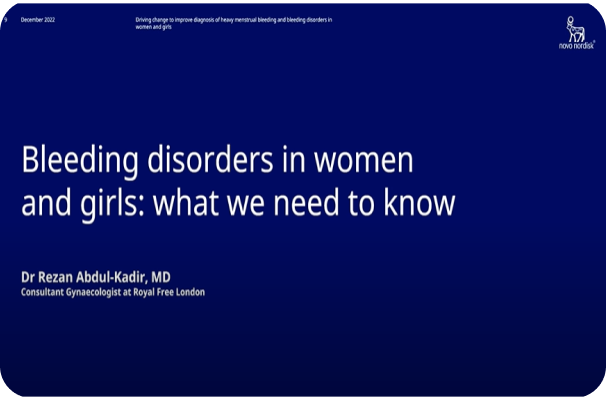 What is heavy menstrual bleeding and why does it matter?